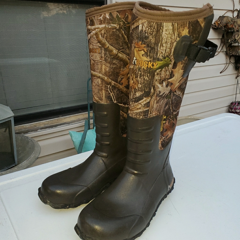 Men's Rovky Core Waterproof  Rubber Boots (9M)